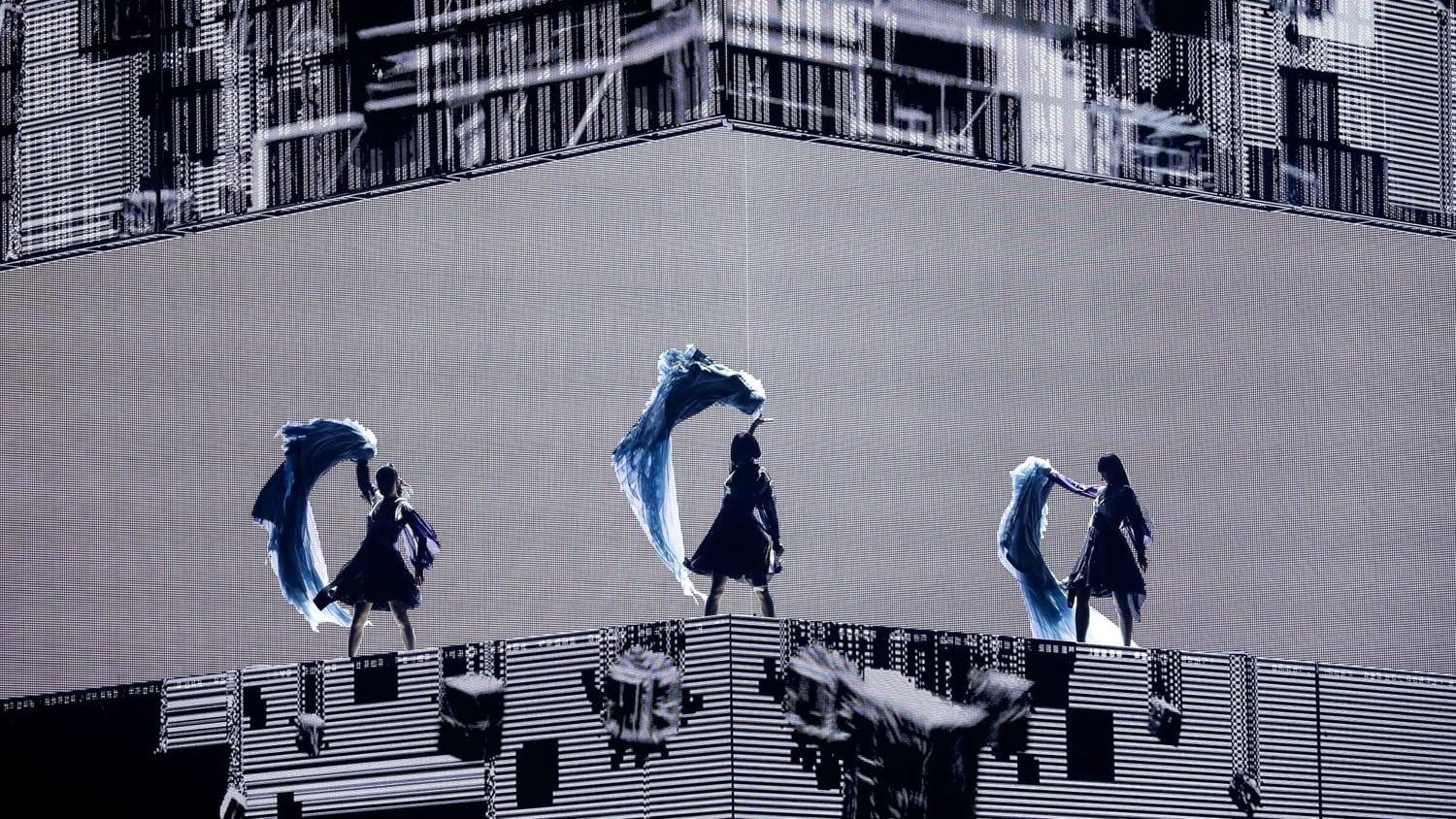 Perfume 8th Tour 2020 “P Cubed” in Dome backdrop