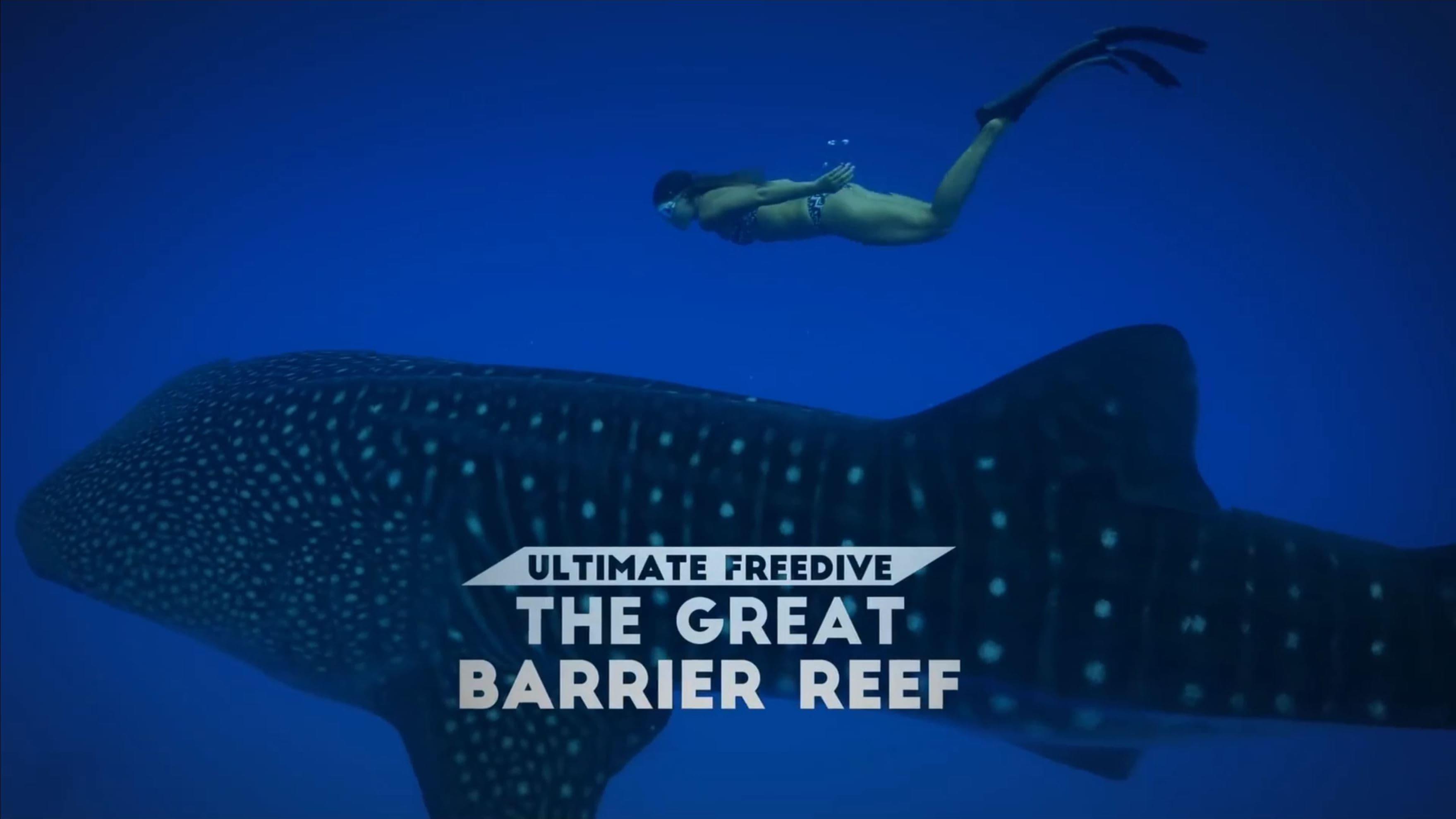 Ultimate Freedive: The Great Barrier Reef backdrop