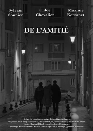 De l’amitié poster