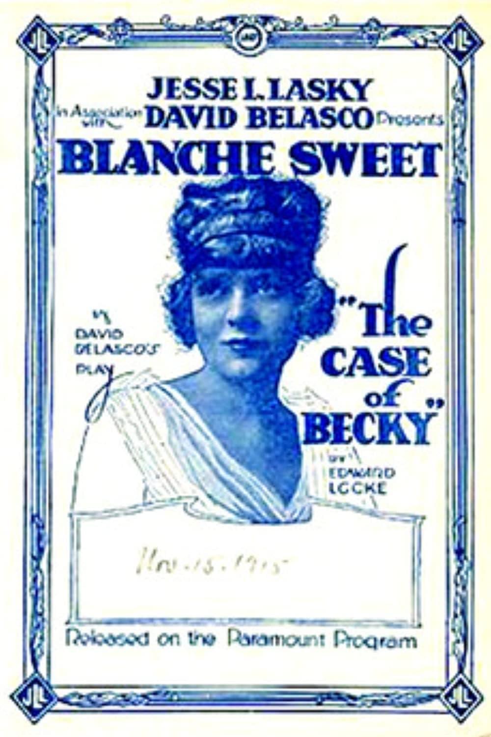 The Case of Becky poster