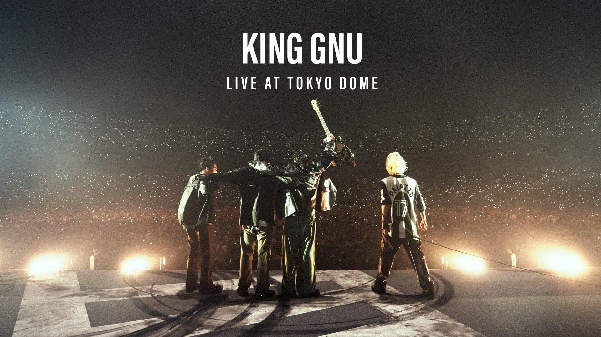 King Gnu Live at TOKYO DOME backdrop