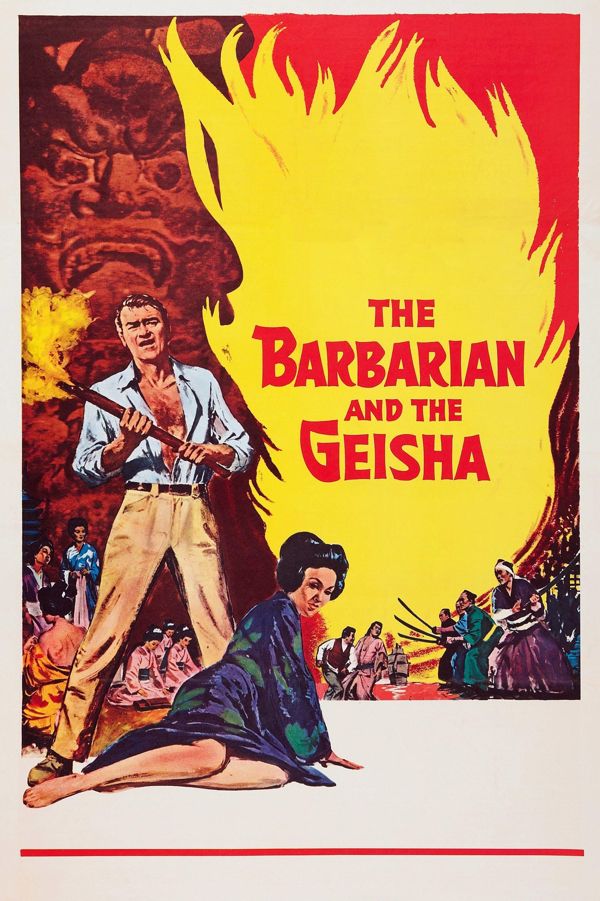 The Barbarian and the Geisha poster