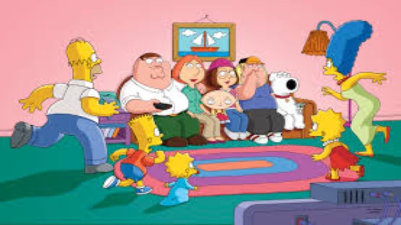 The Simpsons Guy: A Family Guy Special backdrop