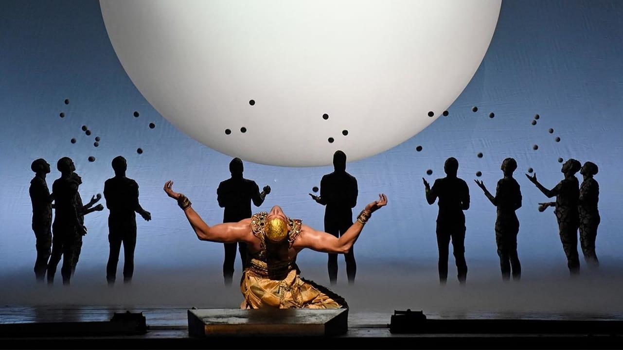 Philip Glass: Akhnaten backdrop