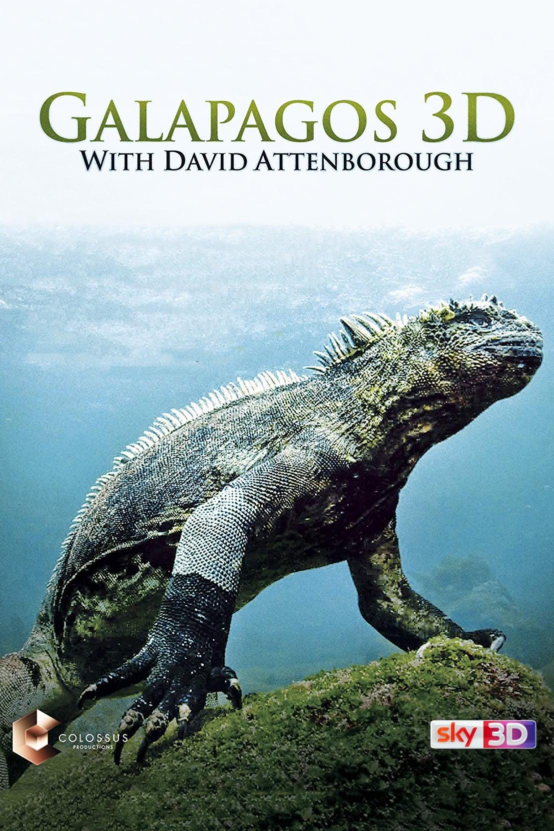 Galapagos 3D with David Attenborough poster