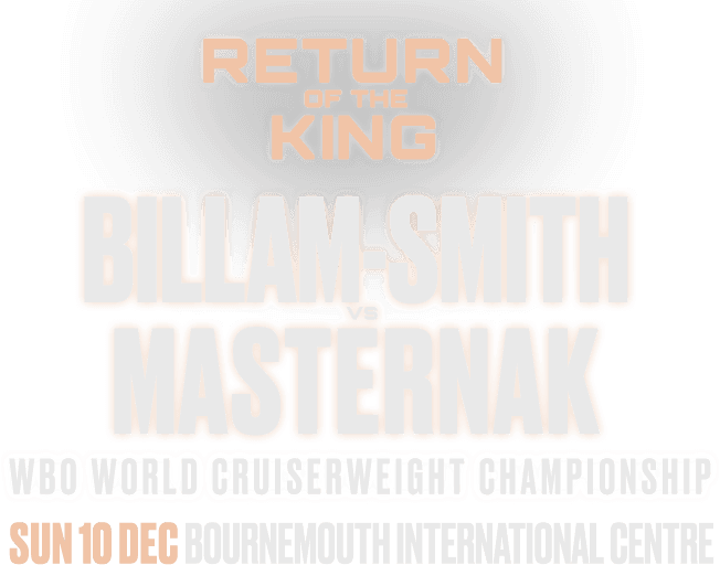 Chris Billam-Smith vs. Mateusz Masternak logo