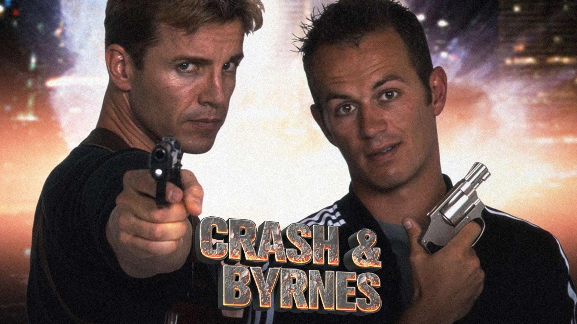 Crash and Byrnes backdrop