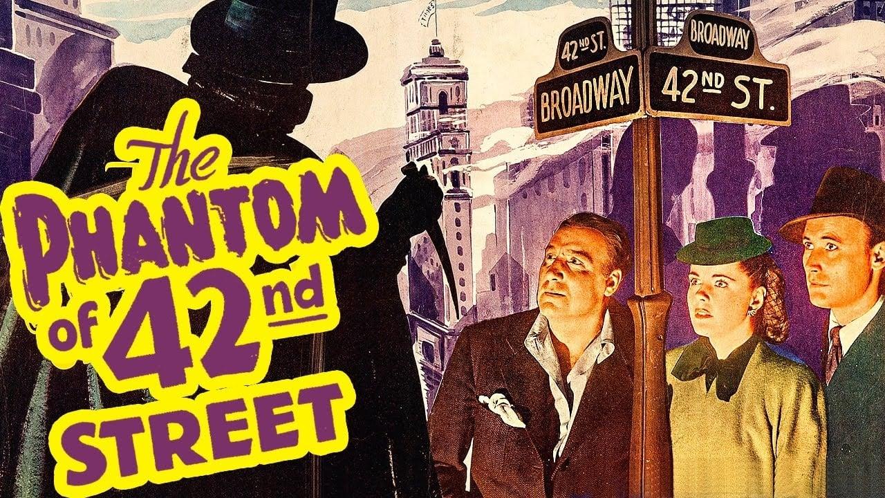 The Phantom of 42nd Street backdrop