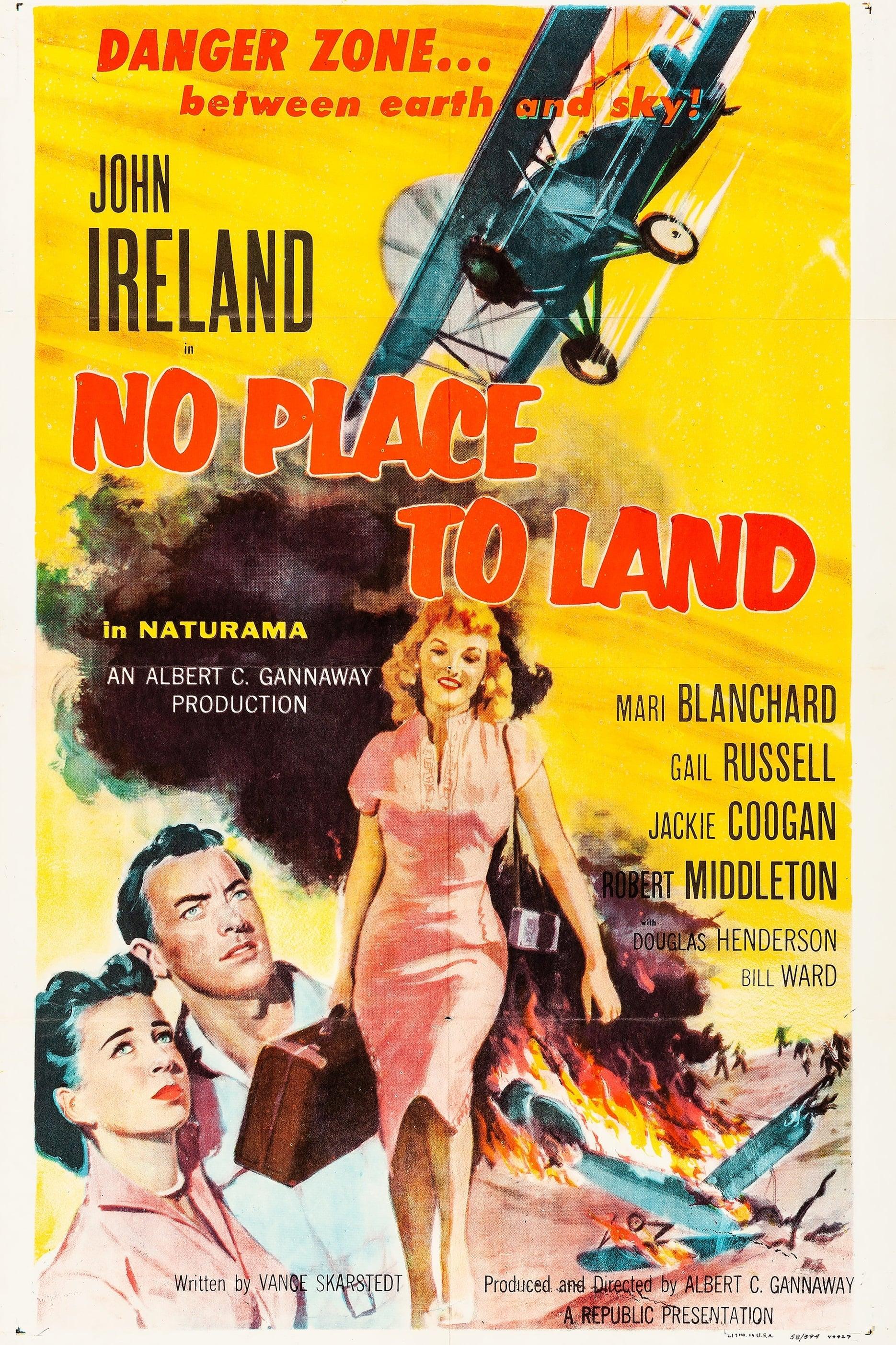 No Place to Land poster