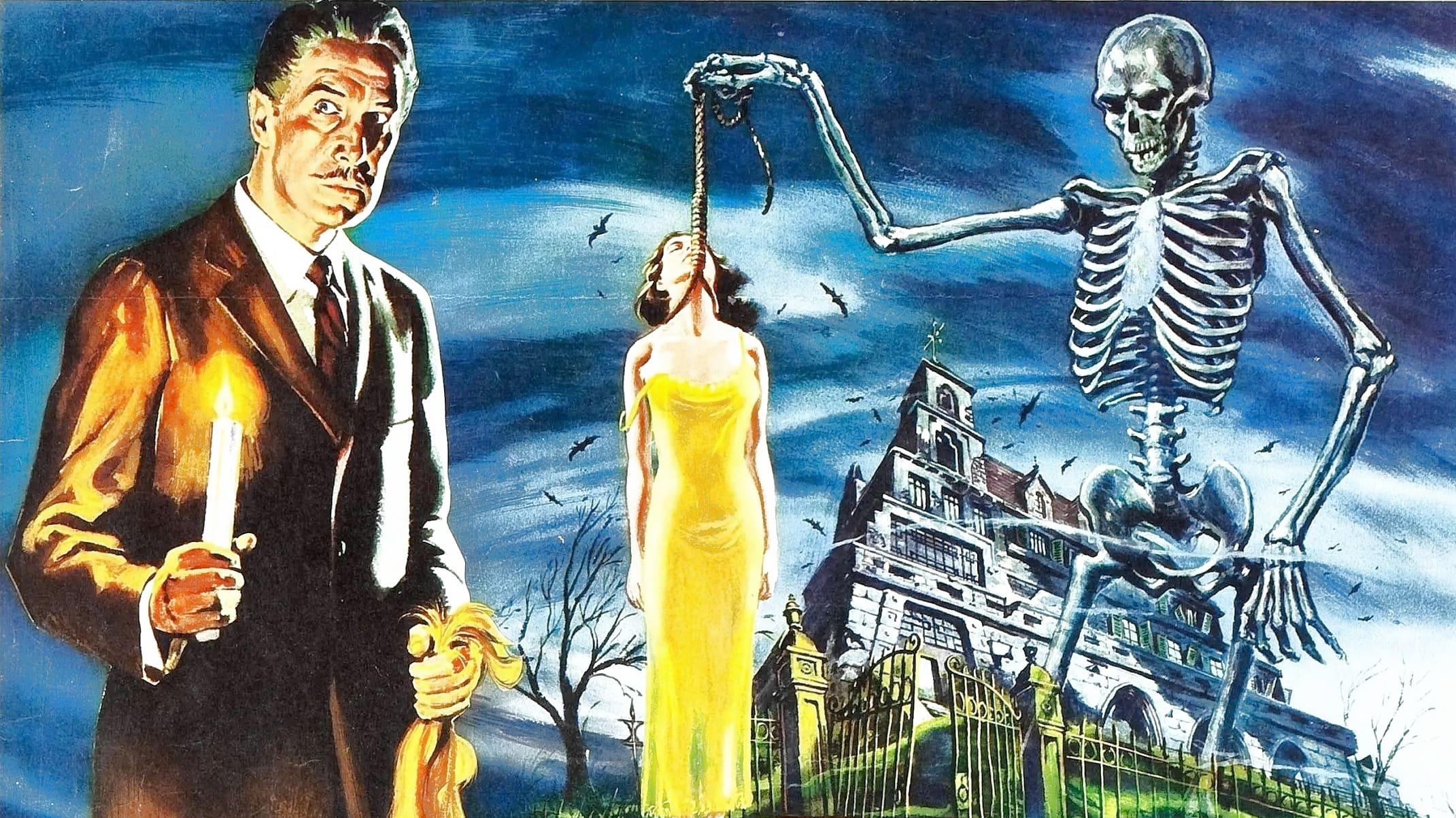 House on Haunted Hill backdrop