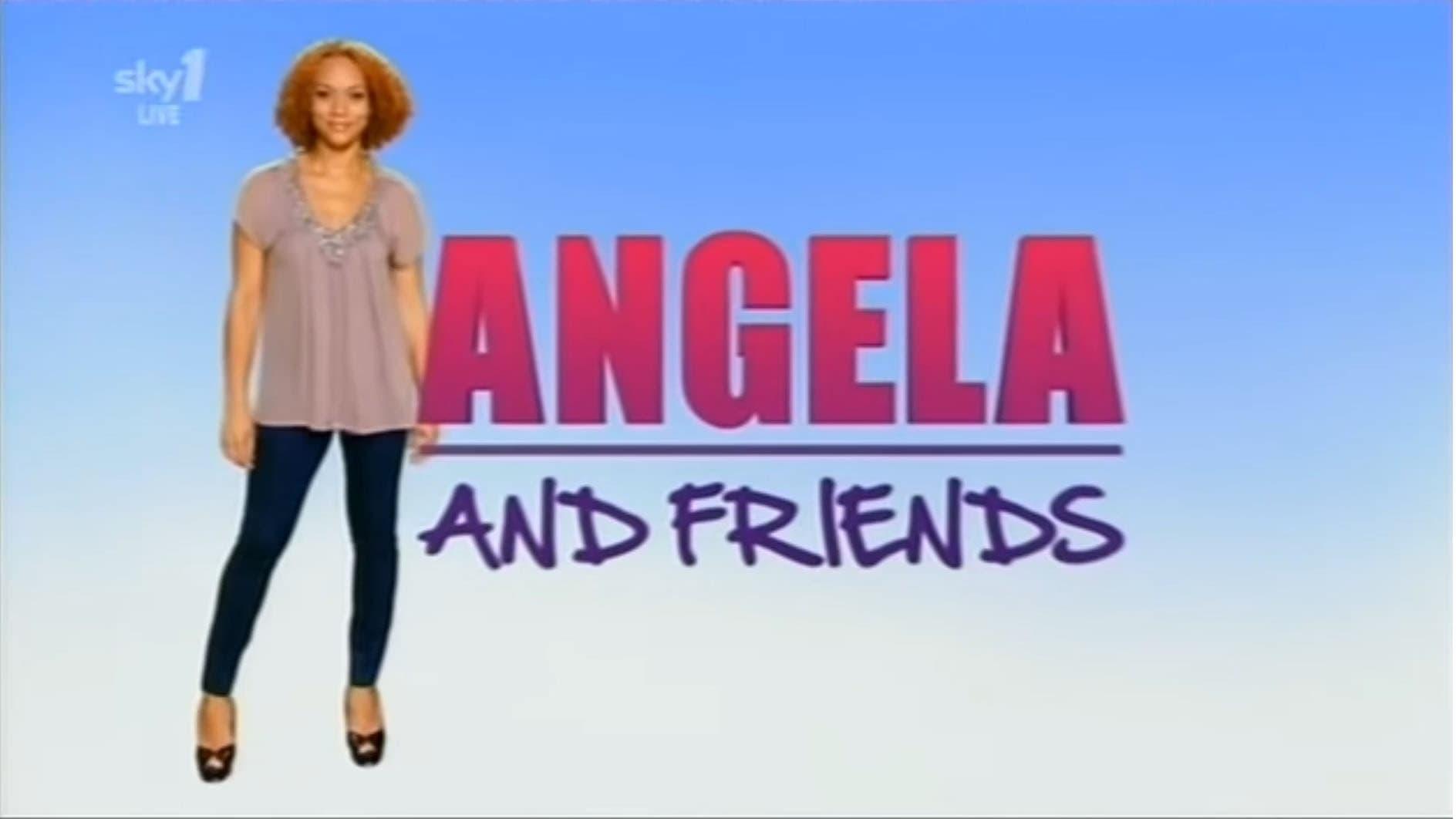 Angela and Friends backdrop