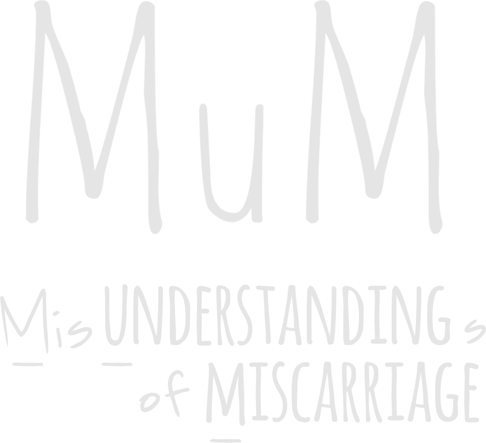 MUM Misunderstandings of Miscarriage logo