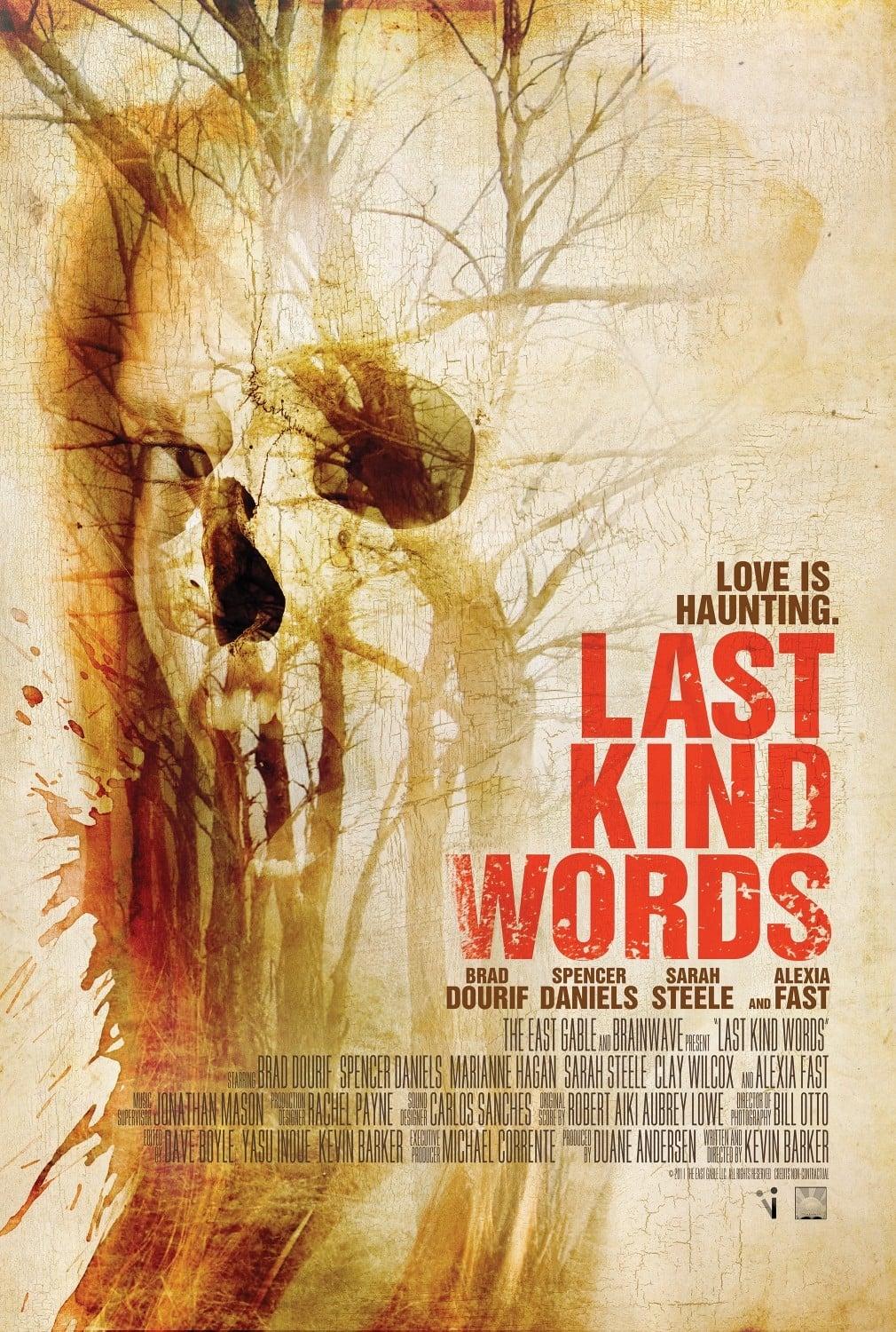 Last Kind Words poster