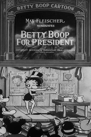 Betty Boop for President poster