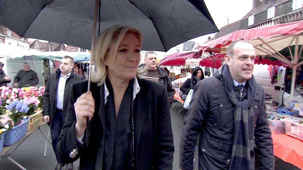 Ravis par Marine (Le Pen) backdrop