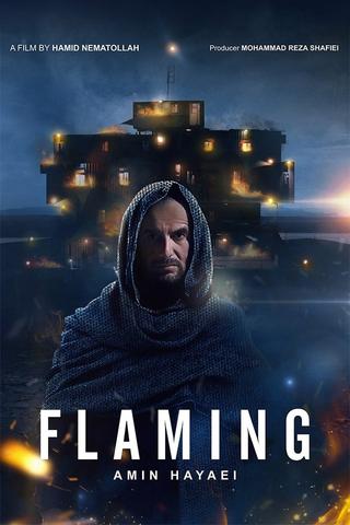 Flaming poster