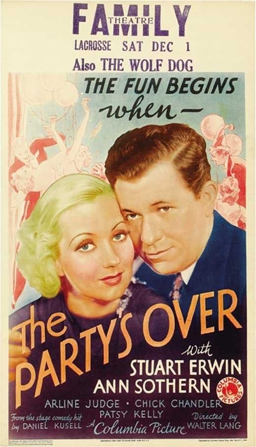 The Party's Over poster