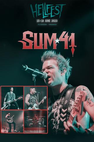 Sum 41 - Hellfest 2023 poster