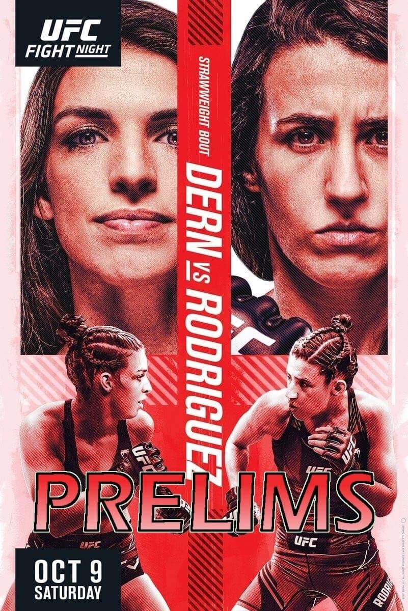 UFC Fight Night 194: Dern vs. Rodriguez poster