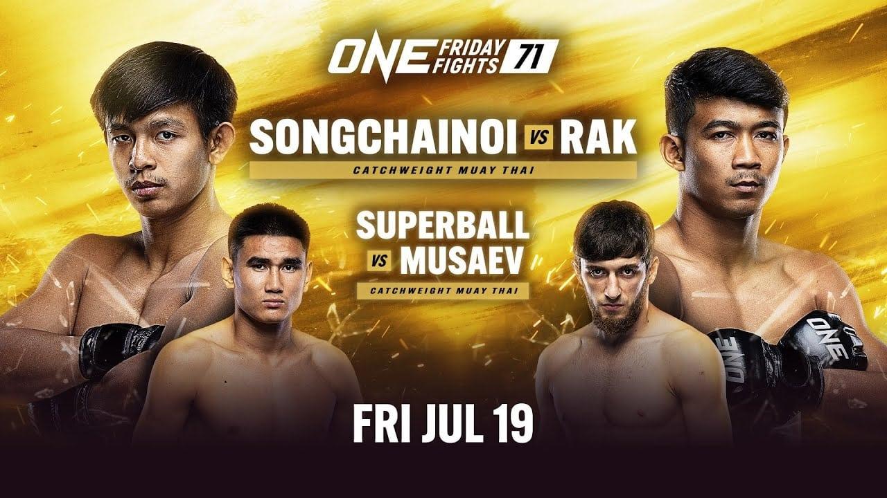 ONE Friday Fights 71: Songchainoi vs. Rak II backdrop