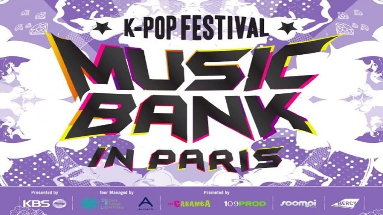 Music Bank in Paris backdrop