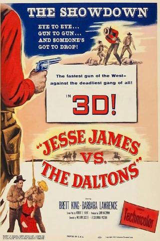 Jesse James vs. the Daltons poster