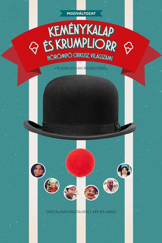 Bowler Hat and Red Nose poster