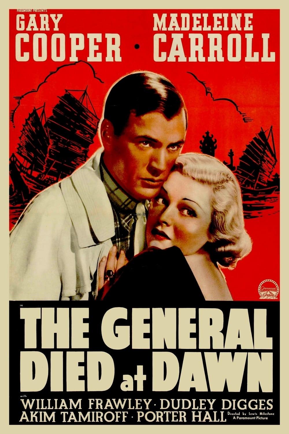 The General Died at Dawn poster