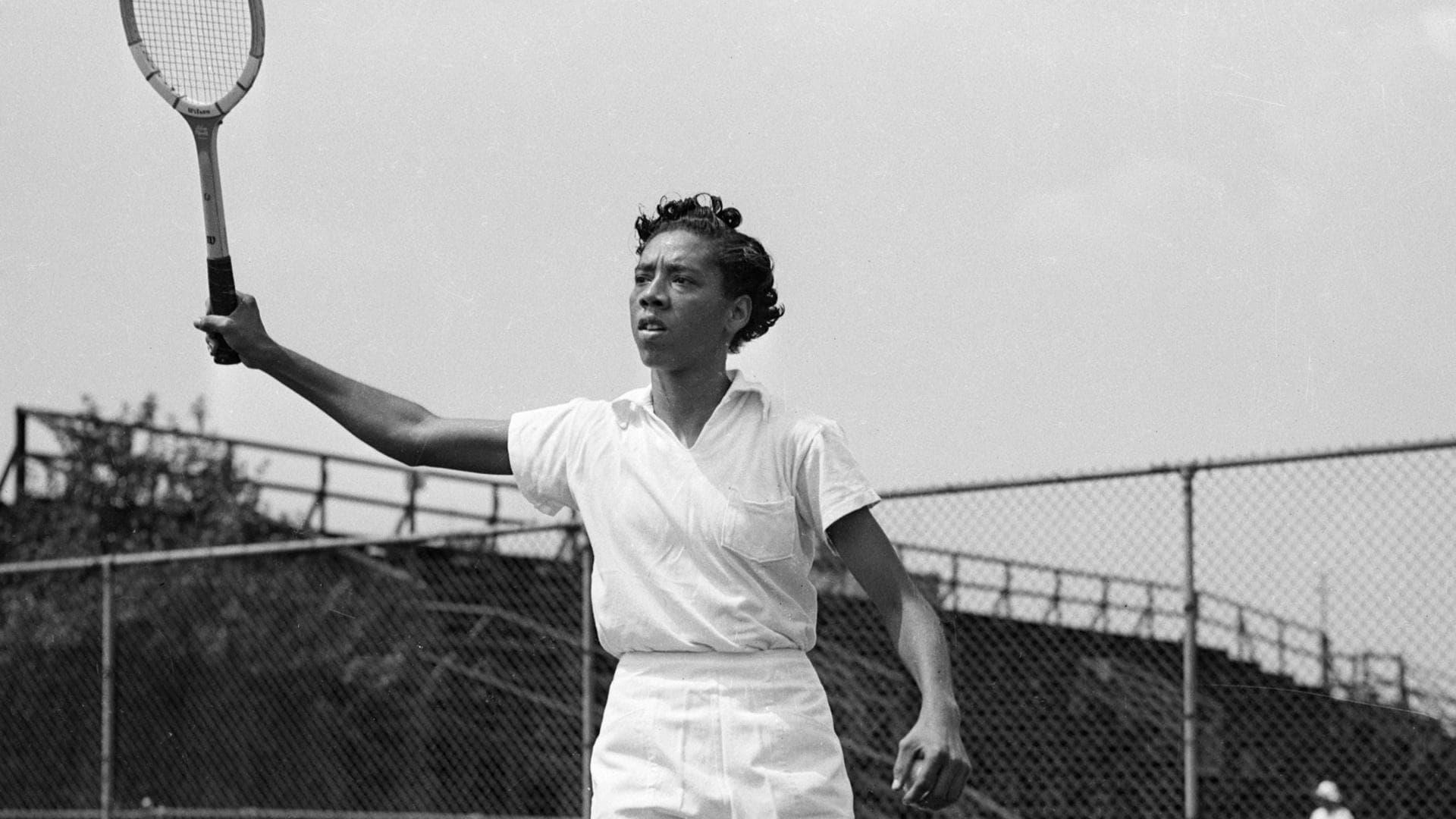 Althea Gibson backdrop