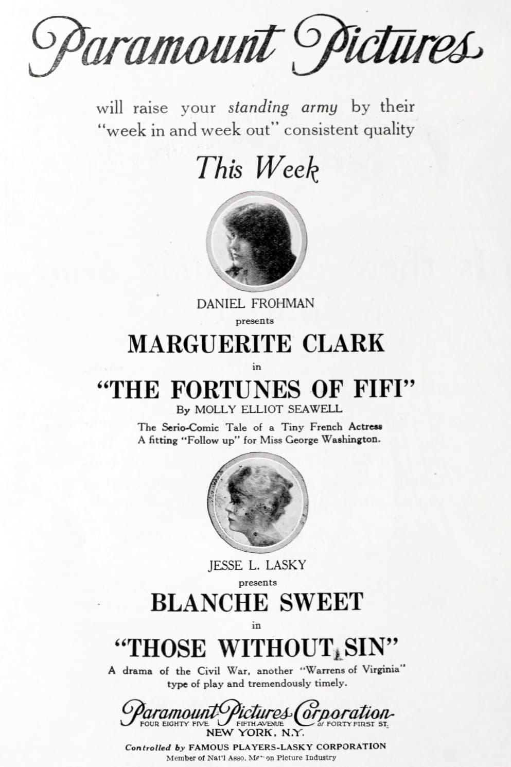 The Fortunes of Fifi poster