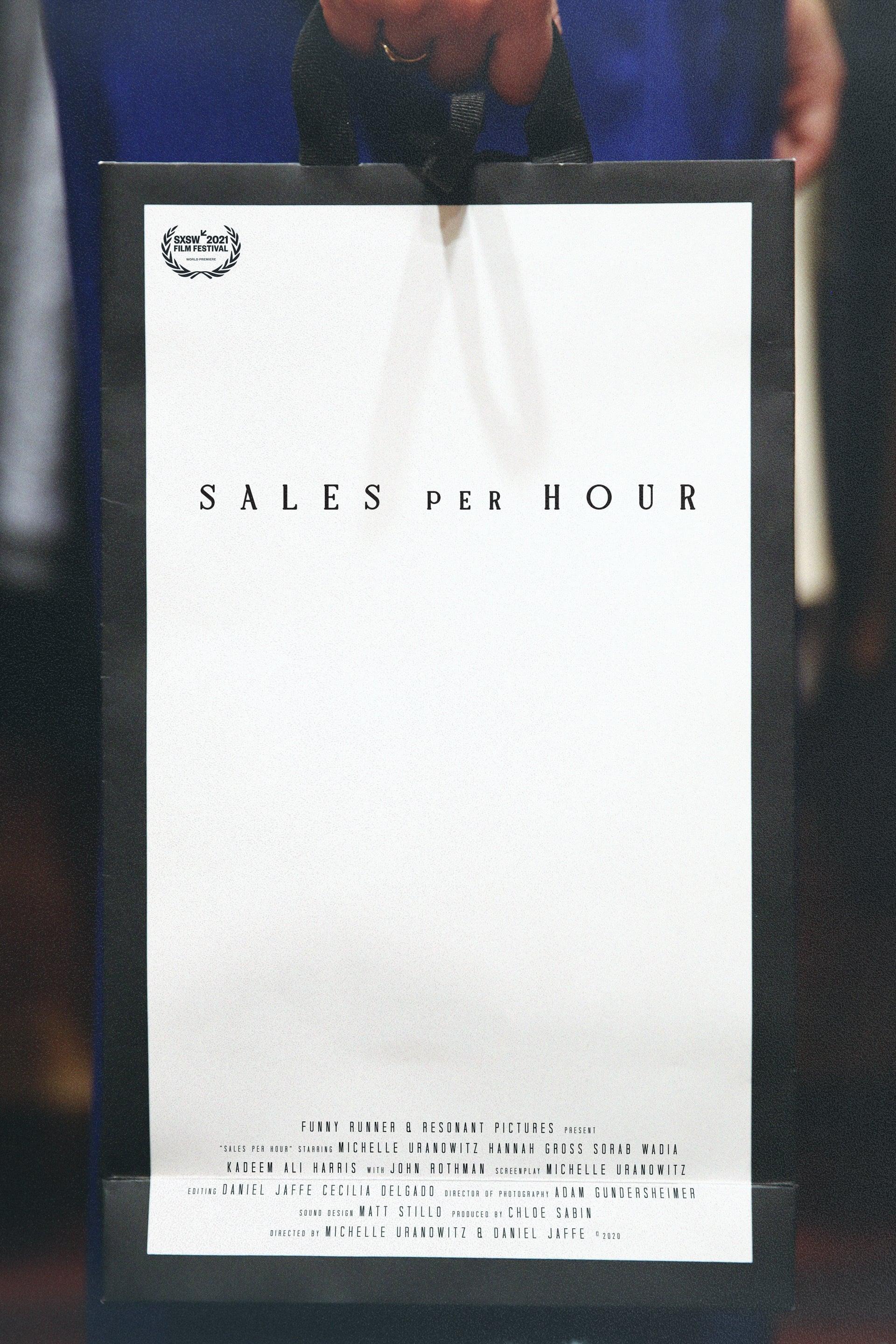 Sales Per Hour poster