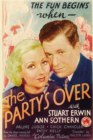The Party's Over poster