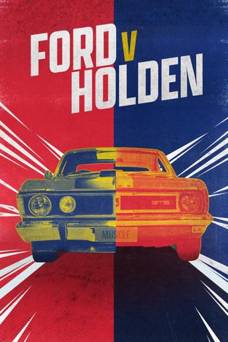 Ford v Holden poster