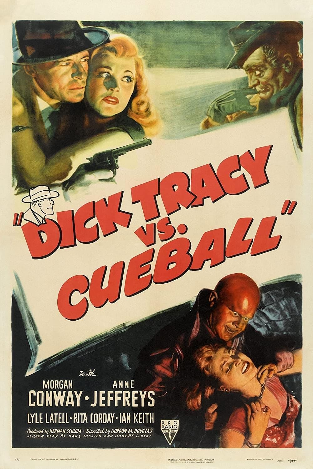 Dick Tracy vs. Cueball poster