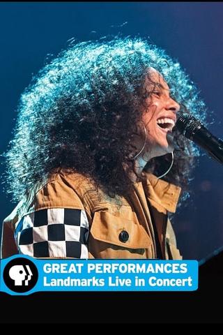 Alicia Keys - Landmarks Live in Concert poster