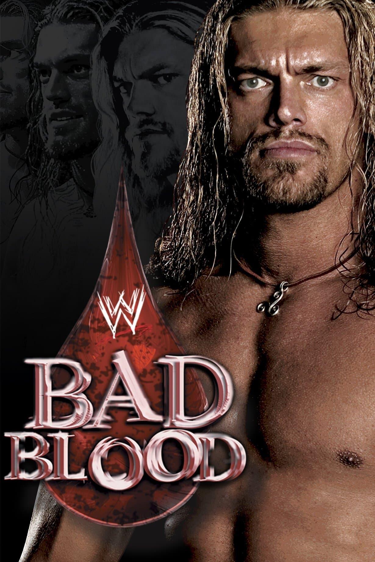 WWE Bad Blood 2004 poster