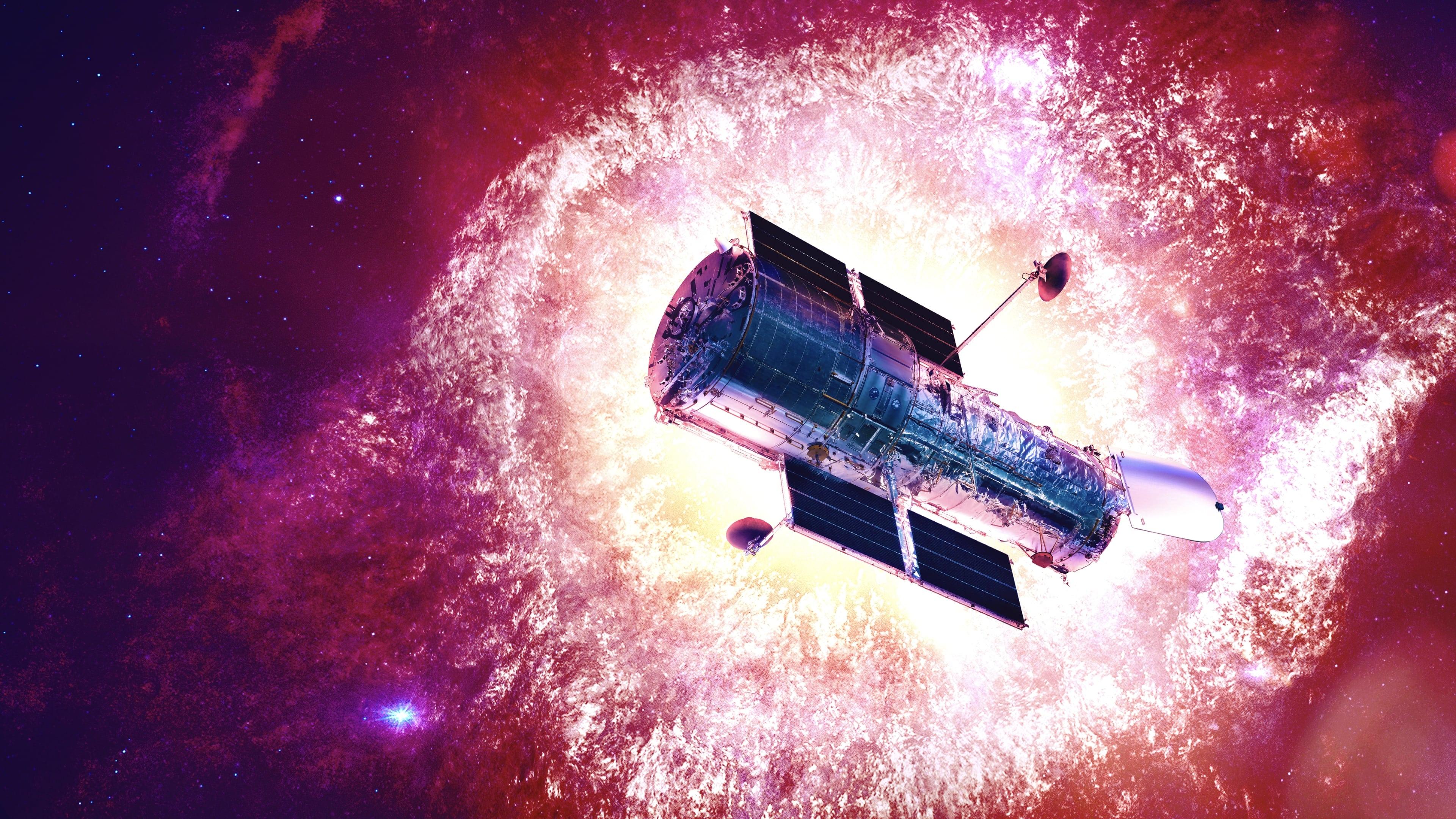 Hubble's Cosmic Journey backdrop