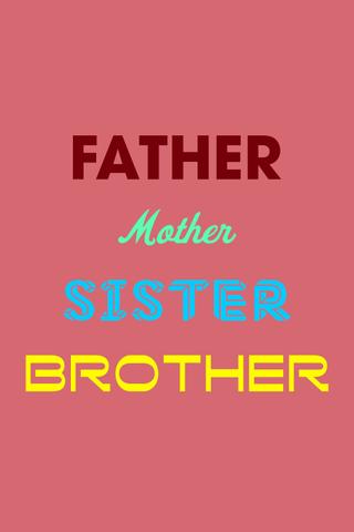 Father Mother Sister Brother poster