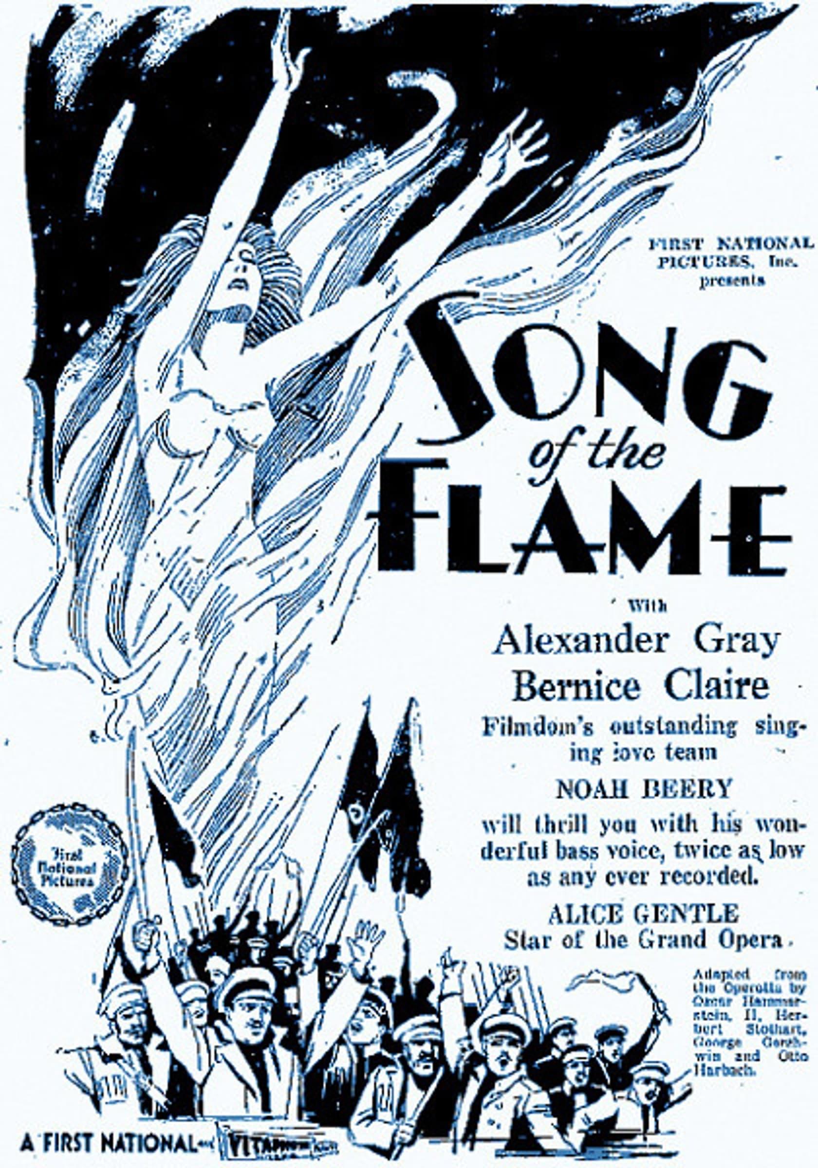 The Song of the Flame poster