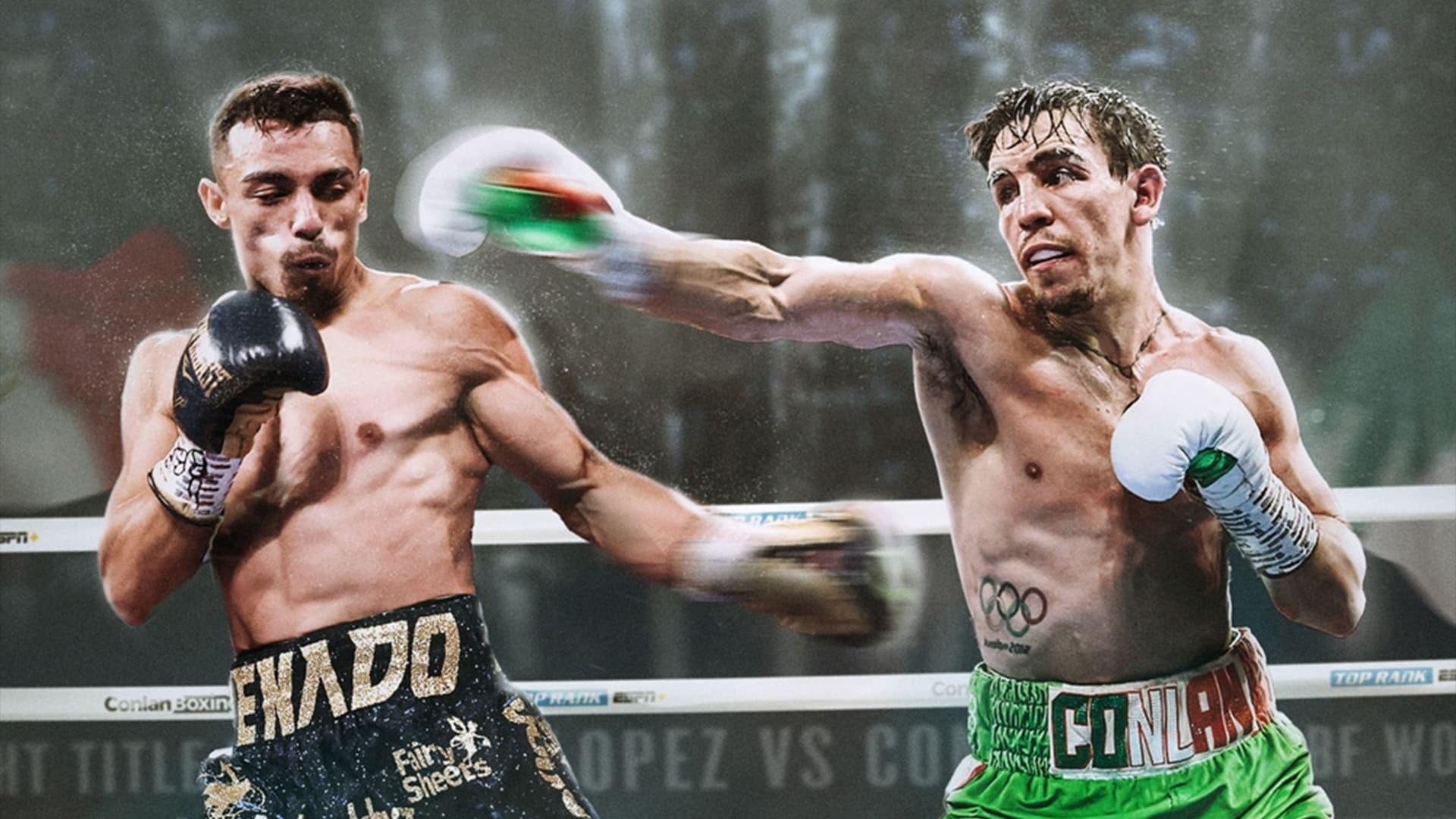 Luis Alberto Lopez vs. Michael Conlan backdrop