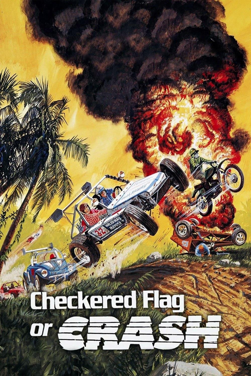 Checkered Flag or Crash poster