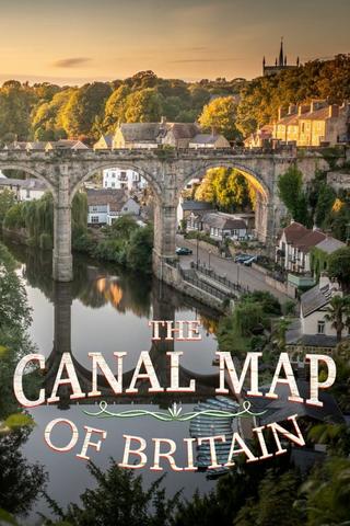 The Canal Map of Britain poster