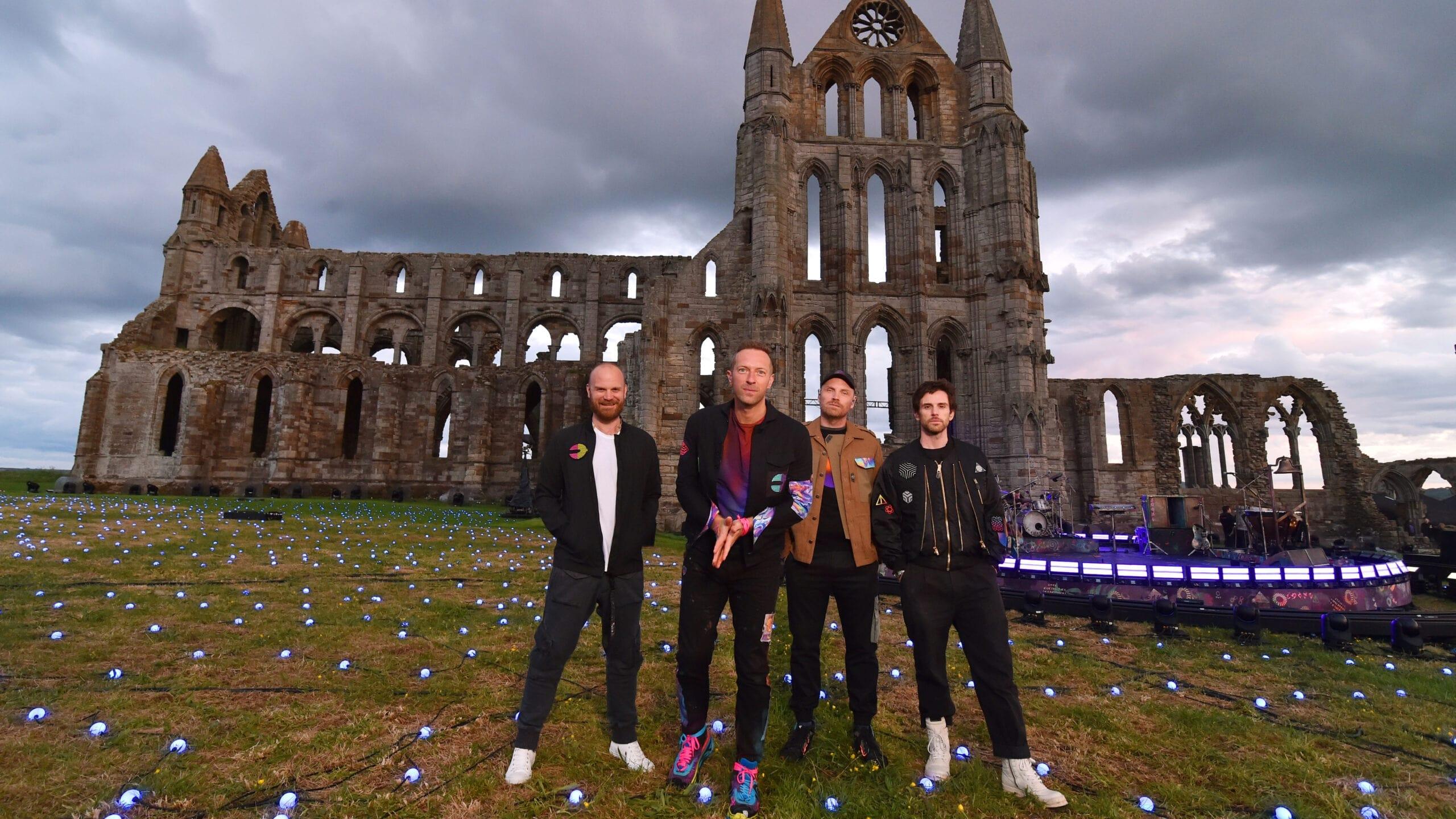 Coldplay: BBC Radio 1's Big Weekend • Whitby Abbey backdrop