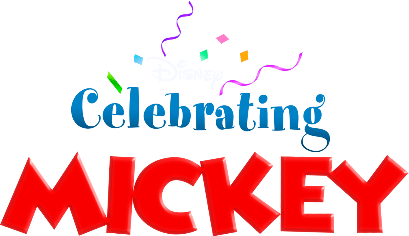 Celebrating Mickey logo