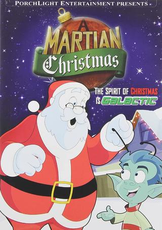 A Martian Christmas poster