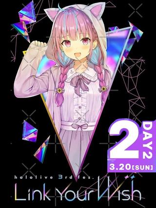 hololive 3rd fes. Link Your Wish Day 2 poster