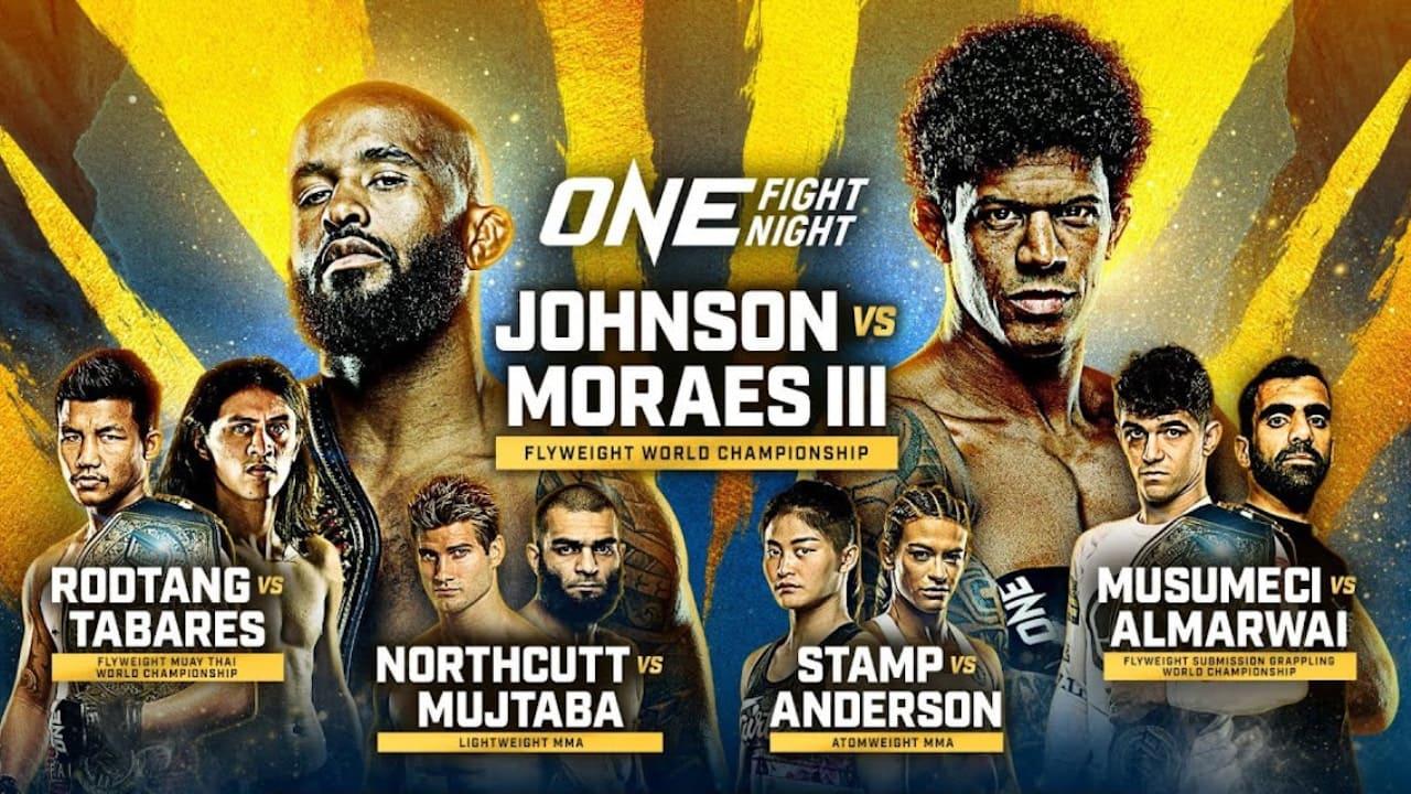 ONE Fight Night 10: Johnson vs. Moraes 3 backdrop