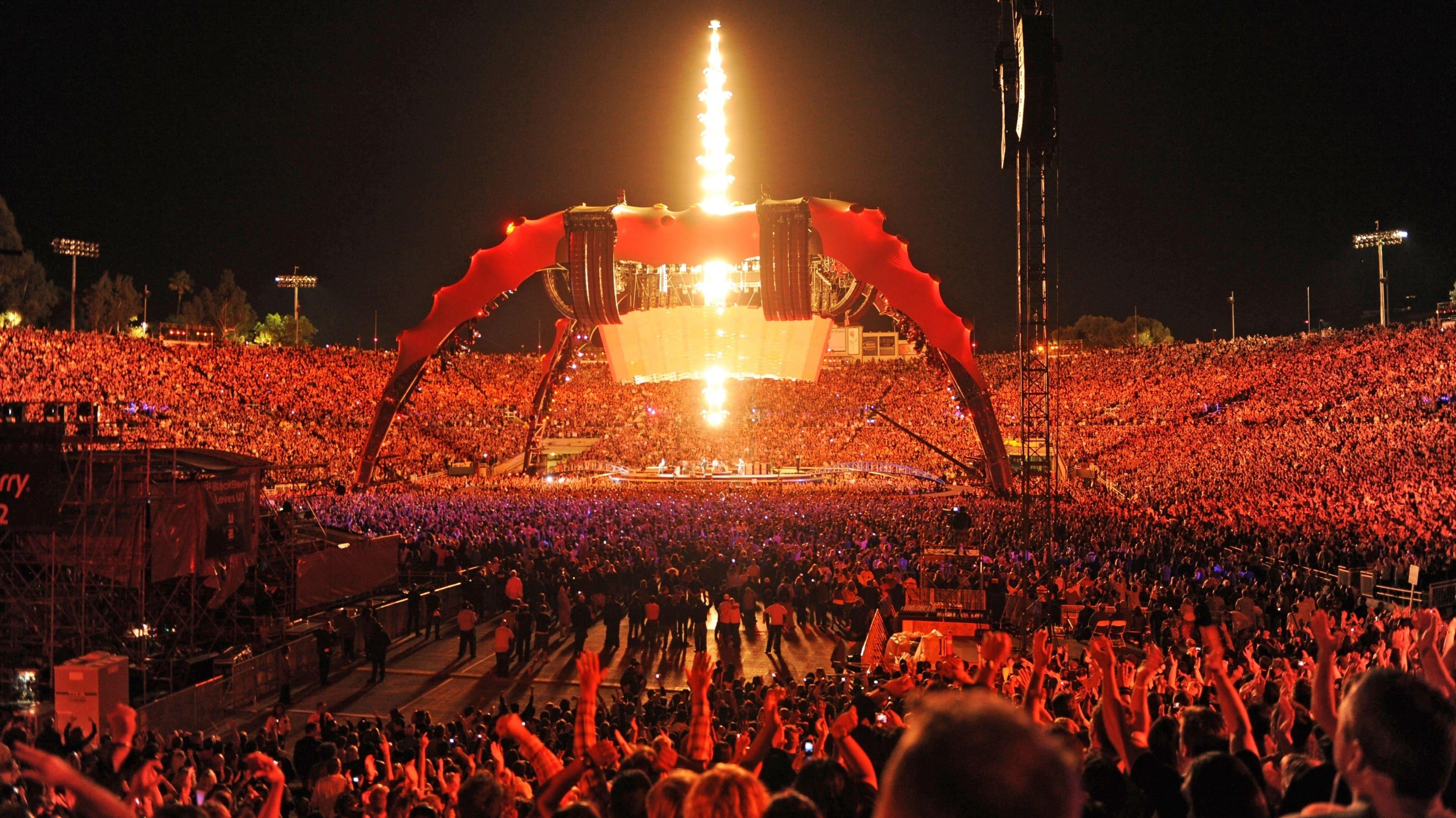 U2: 360° at the Rose Bowl backdrop
