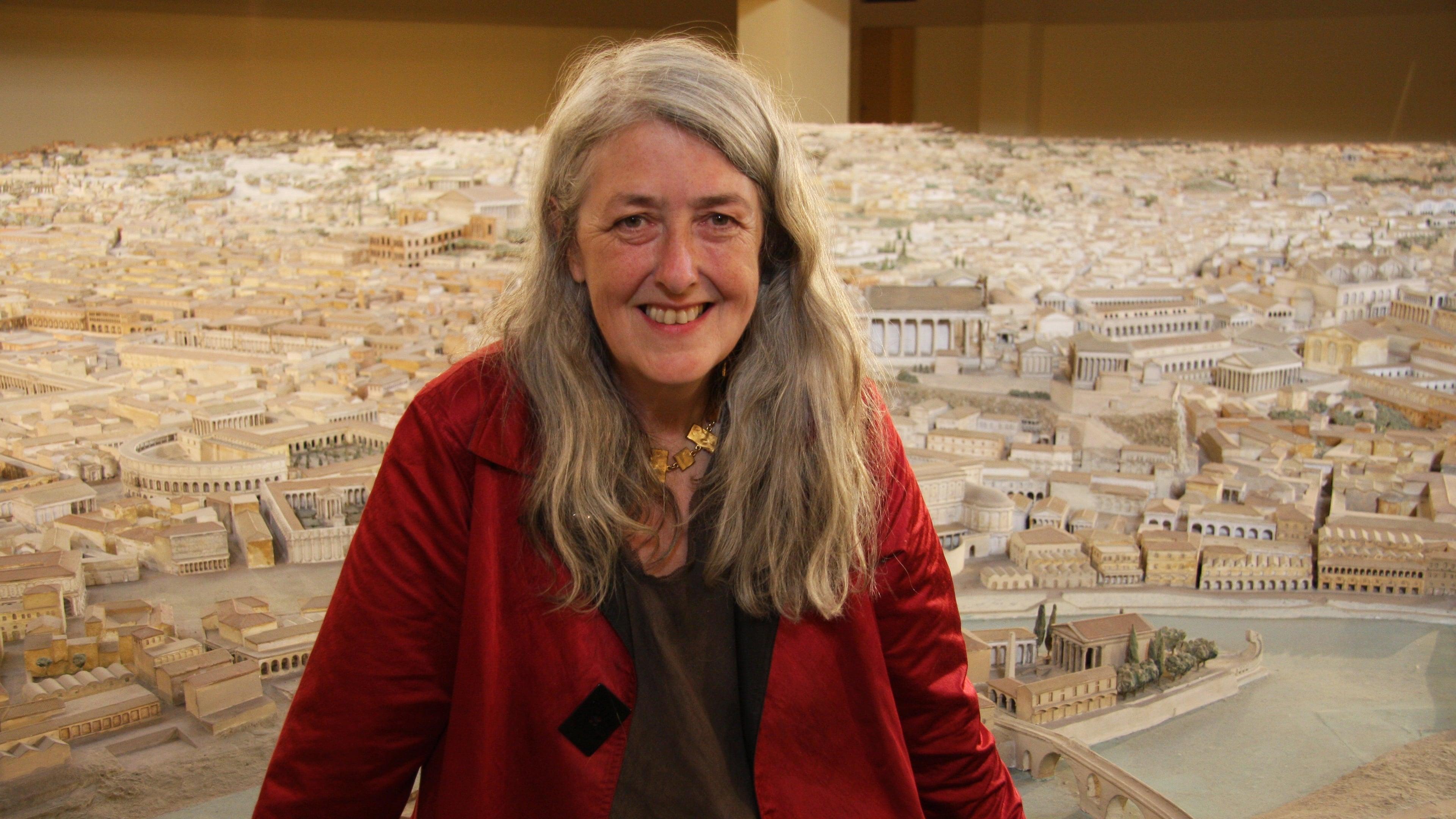 Meet the Romans with Mary Beard backdrop