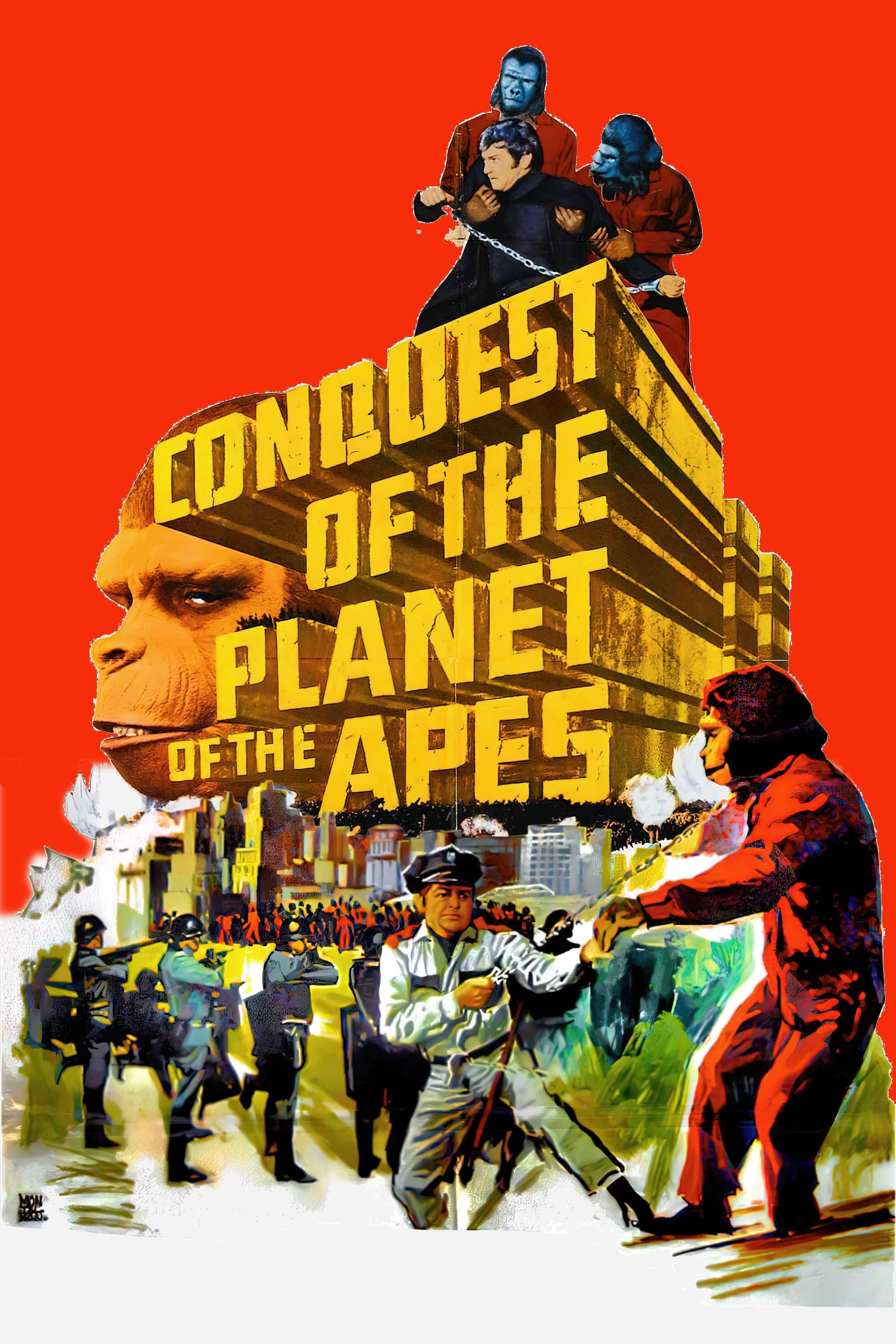 Conquest of the Planet of the Apes poster